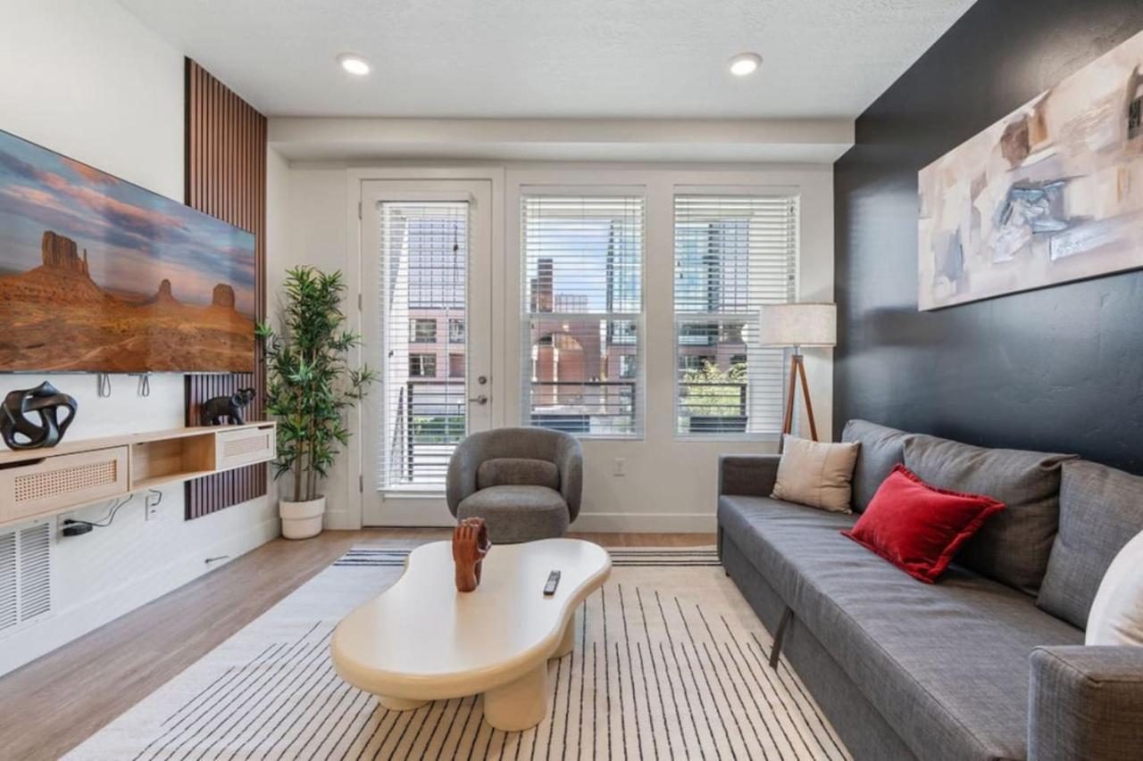Cozy 1Br With Gym, Walk To Temple Square Salt Lake City Exterior photo